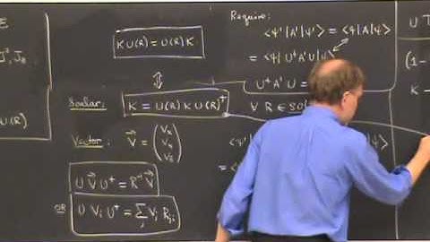 PHYS 221A 2010:11:08   Lec 30   Irreducible Tensor Operators and the Wigner Eckart Theorem