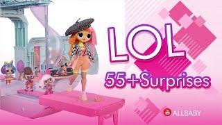 L O L  Surprise! 2 in 1 Glamper Fashion Camper with 55+ Surprises