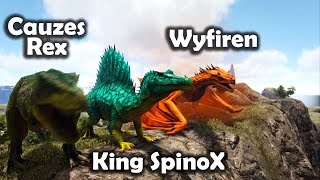 Cauzes Rexking Spinoxand Wyfiren Ark Epic Cinematic