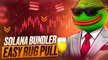 Solana Rug Pull Tutorial / Pump Fun and Bonk Fun Bundler and Volume Bot