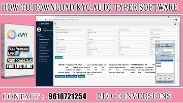Data Editar Auto Typer Software | Data Editar Auto Form Filling Software
