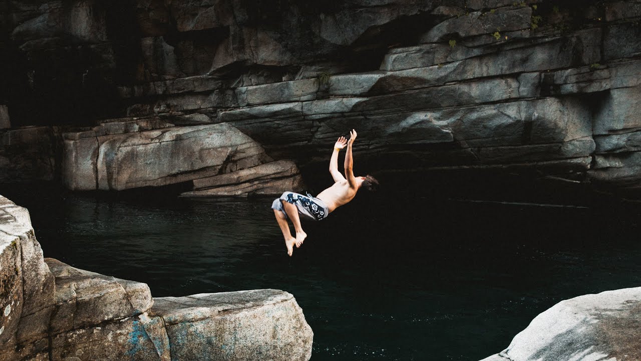 MY FAVORITE SWIMMING HOLE rope swing & all YouTube