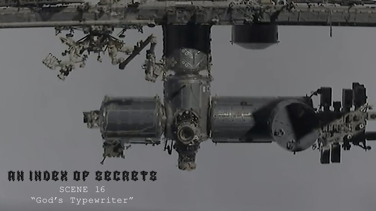 An Index Of Secrets - Scene 16 -  “God’s Typewriter”  - Nat Bradley - Video Art