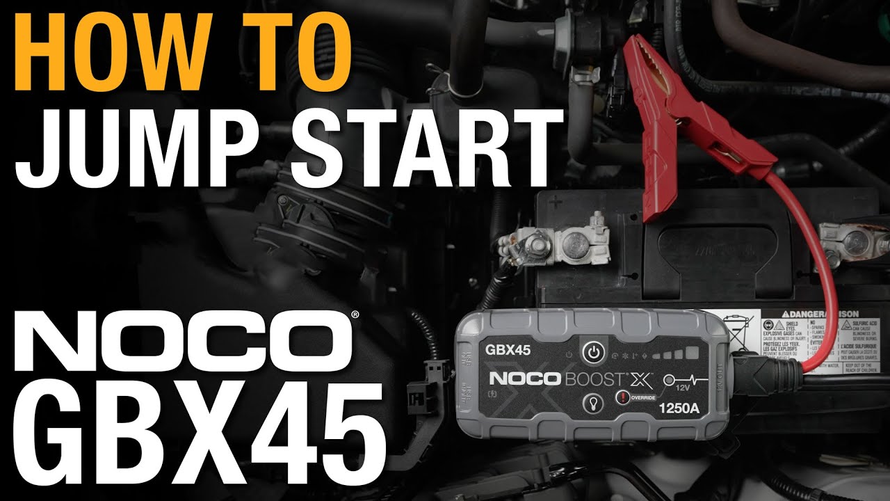 How to Jump Start using NOCO GBX45 