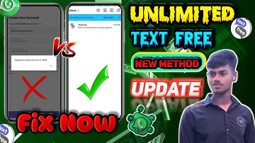 Registration failed with error A101 Fix Update Method Text Free Unlimited Create Method Bangla 2024