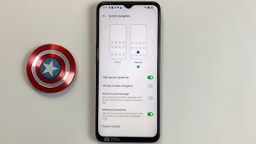 How to hide the system navigation bar on OPPO A57 Android 12