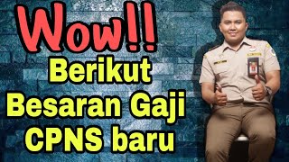 Wow! Berikut GAJI CPNS baru #gajicpns #GAJIPNS #CPNS2019 #cpns #CPNS2021 #NIPCPNS #skcpns