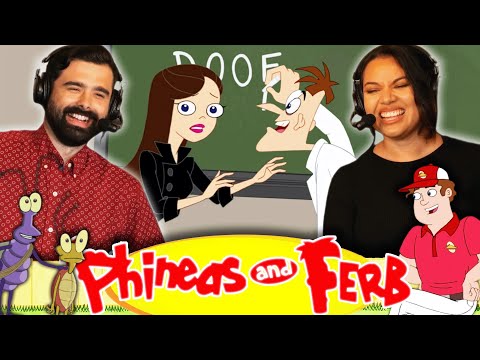 We Watched PHINEAS AND FERB SEASON 4 EPISODE 21 & 22 For the FIRST TIME! DOOF 101 & MANDACE