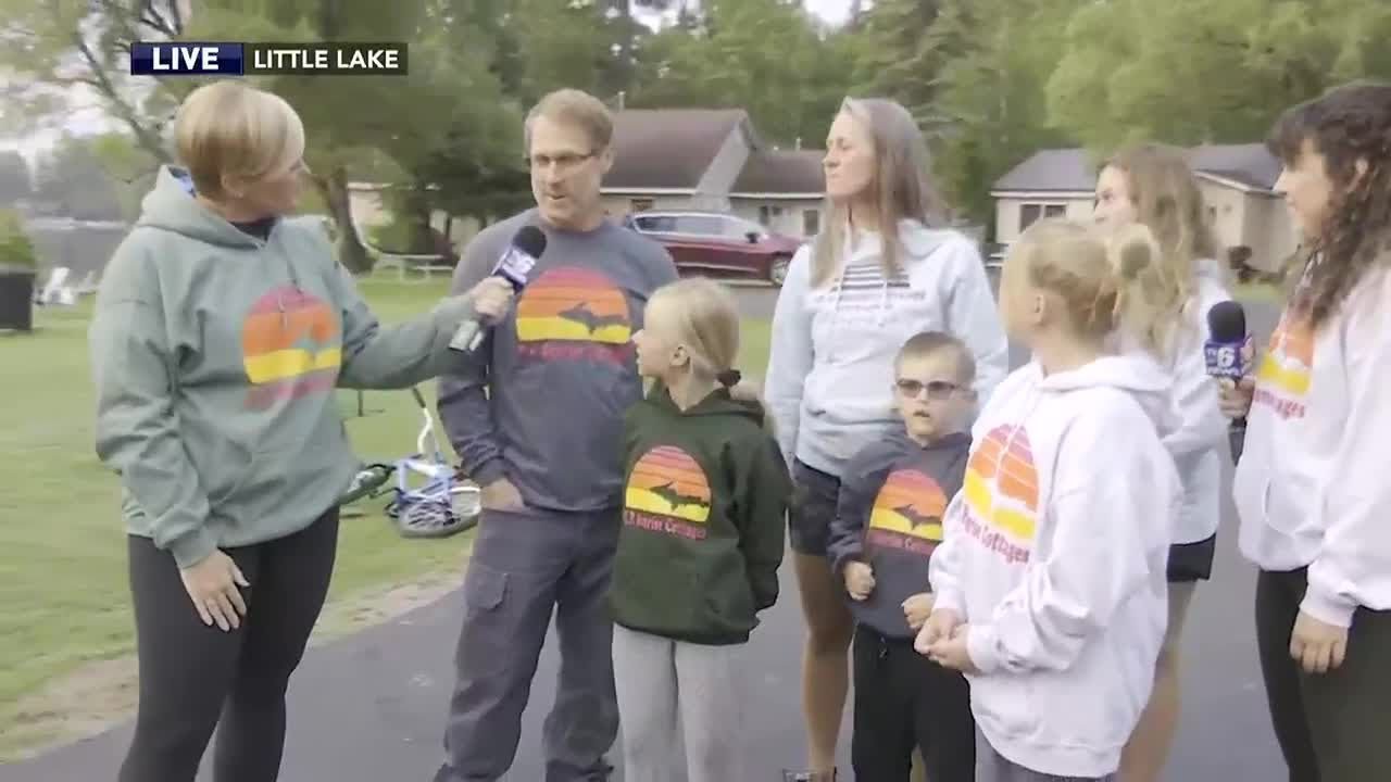 Upper Michigan Today - LIVE at U.P. Sunrise Cottages part 1