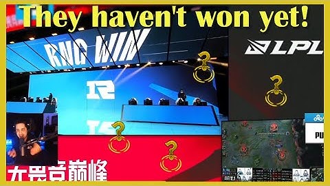 Dom and Caedrel react to Bin baiting LPL observers