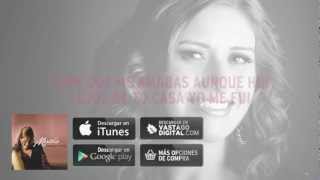 Video thumbnail of "Supe Que Me Amabas (Lyric Video) - Marcela Gandara"