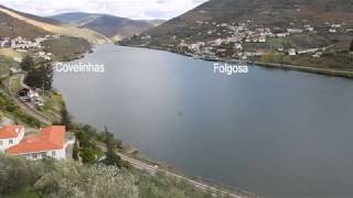 Rio Douro entre Peso da Régua, Covelinhas e Folgosa - Portugal