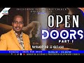 OPEN DOORS (PART 1) | BISHOP DR JJ GITAHI
