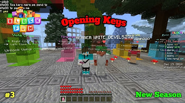 Opening Keys In This Minecraft Server #Minecraft#blockfun
