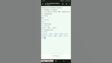 Tuple in Python #shorts