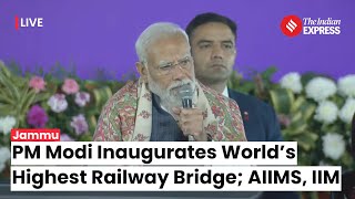PM Modi Inaugurates Key Infrastructure Projects in Jammu