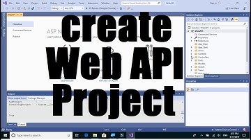 Web API 4; Create Web API Project