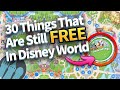 30 Things That are Still FREE in Disney World