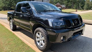 Square1 Offroad custom quad led projector retrofit headlights for my nissan titan!