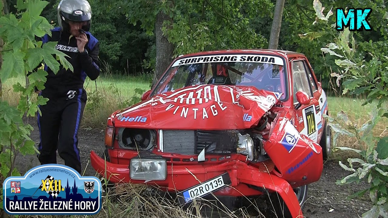 ⁣Rallye Železné Hory 2023 Crash/Action