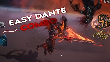 Devil May Cry 5 - Dante EASY Sword COMBO -