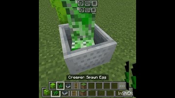 MINECRAFT creeper shulker #shorts