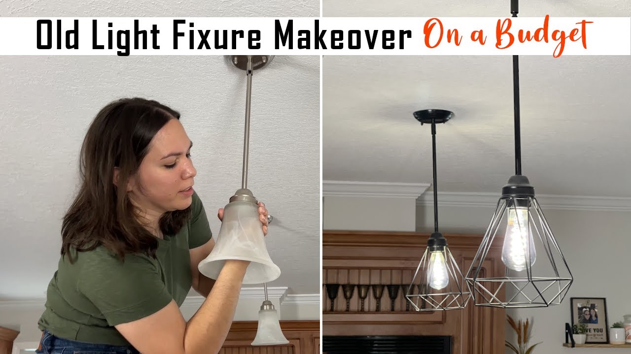 How To Change the Finish of Your Metal Light Fixtures - Yellow Brick Home