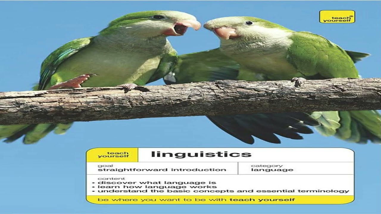 Linguistics - Chapter Two - What is Language ? - Part-2