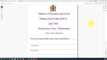 PEP Grade 5 Mathematics Performance Task Preparation for 2024