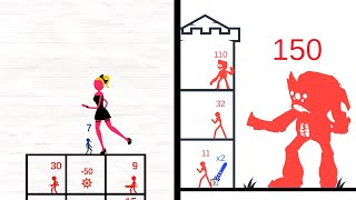 Stick Battle Mighty Tower War (Beta) VS Stick Hero 2 Tower Defense (Early Access) #16 screenshot 5