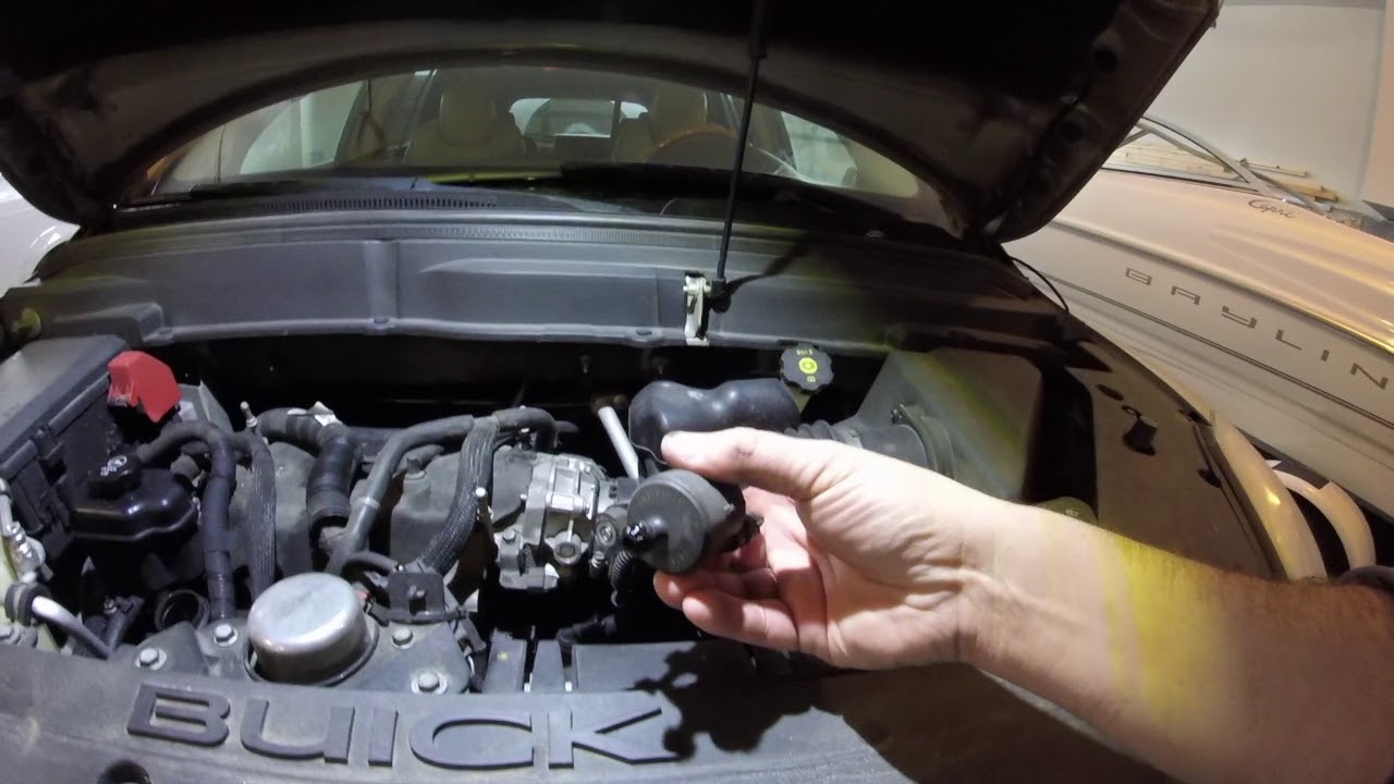 2009 Buick Enclave Purge Valve Replacement - YouTube 2011 lacrosse wiring diagram 