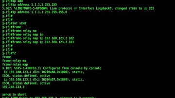 OSPF Over Frame-Relay: Point-to-Multipoint Non-Broadcast in GNS3