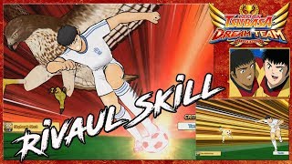 RIVAUL SKILLS = SKYHAWK SHOT , NEW GOLDEN DUO [w/Tsubasa] - Captain Tsubasa Dream Team