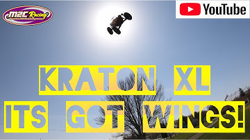 Arrma Kraton XL BIG AIR!! ITS GOT WINGS!!