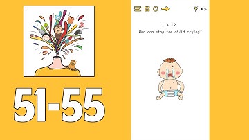 Super Brain (by aaron.zhang) Level 51 52 53 54 55 Walkthrough