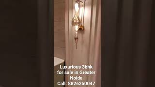 Ultra luxury 3 BHK apartment for sale in greater Noida at just rs 1.80Cr.(negotiable) CALL NOW