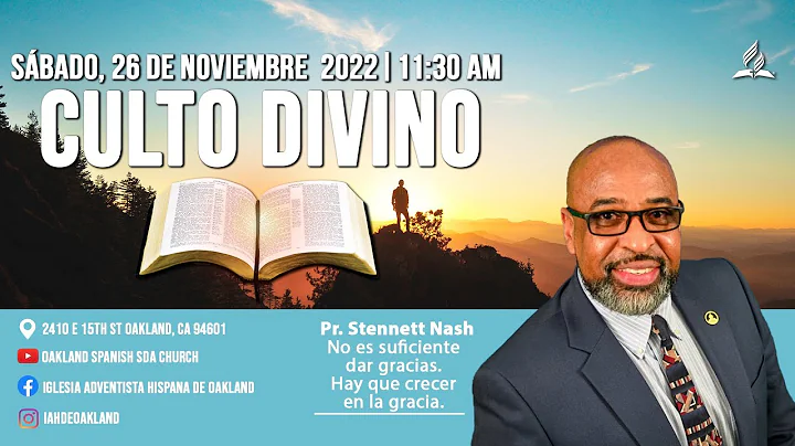 Ptr. Stennett Nash - No es suficiente dar gracias ...