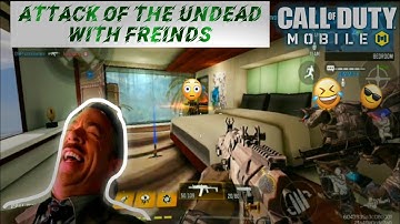 Playing Attack of the undead mode with Friends be Like. | COD Mobile | AssassinSd | CODM