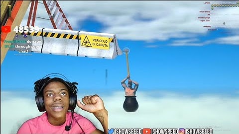 IShowSpeed Plays Getting Over It AGAIN (Part 2)