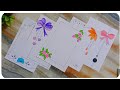 5 beautiful Border designs for project #borderdesign #noteborder #schoolproject #frontpagedesign