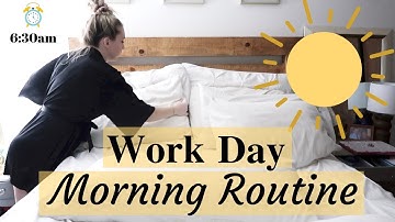 FALL MORNING ROUTINE 2019 \\ GET READY WITH ME FOR WORK