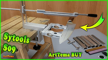 New! Knife Sharpener Sytools S09 📌 Best Knife Sharpener for beginner from Aliexpress 2024?