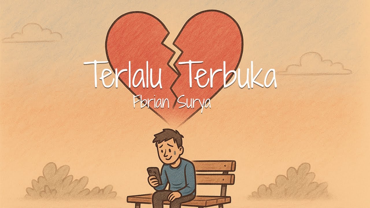 FBRIAN SURYA - Terlalu Terbuka (Official Lyrics Video)
