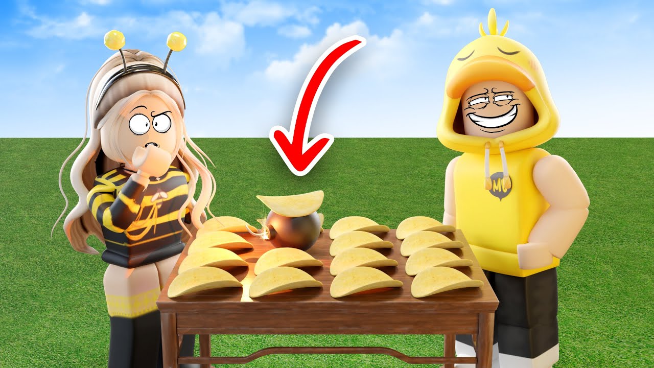 MELEDAK!! Aku Sembunyikan BOM Keripik KENTANG Paling Seru!!