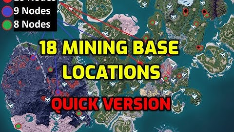 Palworld: How to build an Automated Mining Base | Part 1 - Locations | Quick Version