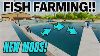 IT’S FISH FARMING!! FS22 | FISHY NEW MODS! | (Review) Farming Simulator 22 | PS5 | 18th Aug 2022.