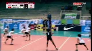Volleyball - Thai B [U16] - Vietnam [U18] [Southeast Asian] 24-09-2012