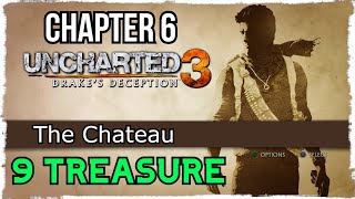 UNCHARTED 3 | CHAPTER 6 | TREASURE LOCATIONS | (9 Treasures)