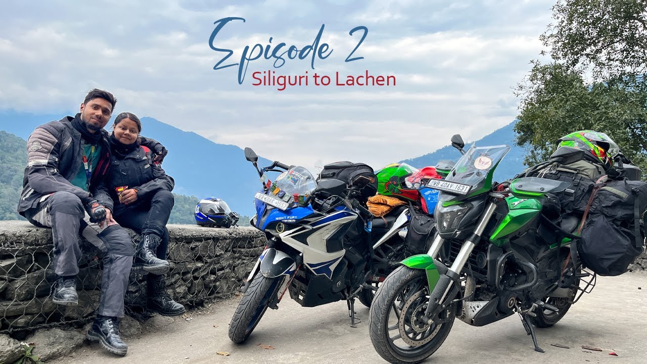 Siliguri to Lachen || Durgapur to winter sikkim ride || Episode 2 ||