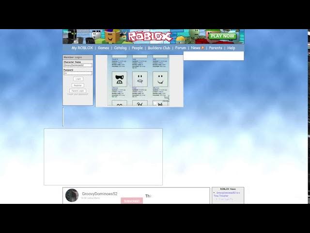 The Evolution Of The Roblox Website! (2004-2019) *SHOCKING* 